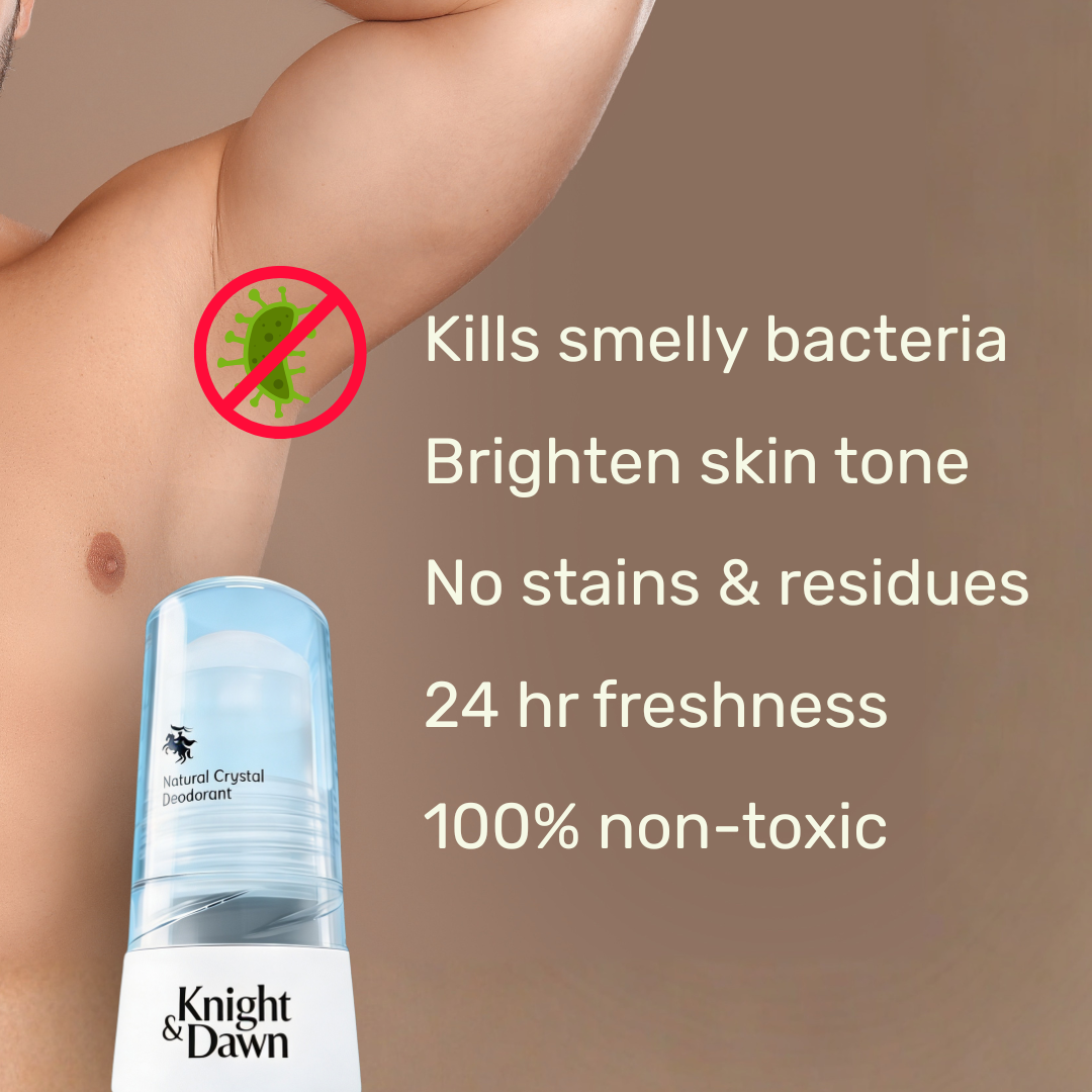 Natural Alum Crystal Roll-On Deodorant